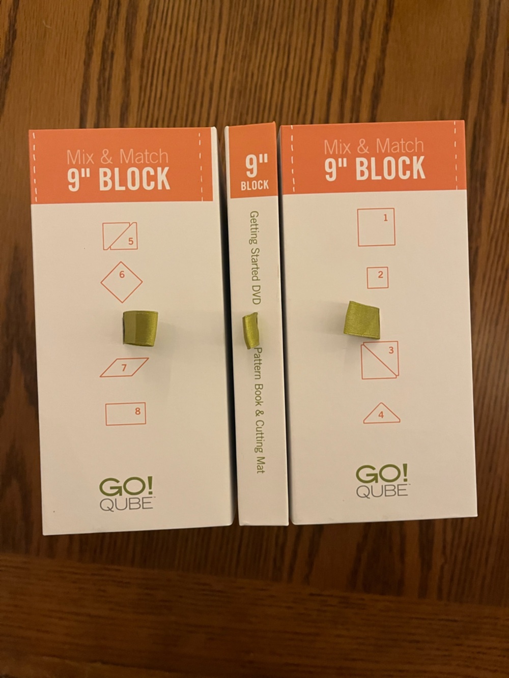 Accuquilt GO! QUBE Mix & Match 9" Block Die Set - Picture 3 of 5